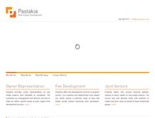Tablet Screenshot of pastakiallc.com